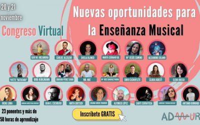 II Congreso Virtual: Nuevas oportunidades para la enseñanza musical. ADMURM